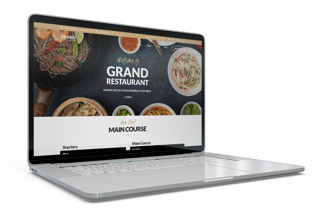 QbitPOS Your own branded website QbitPOS Your own branded website
